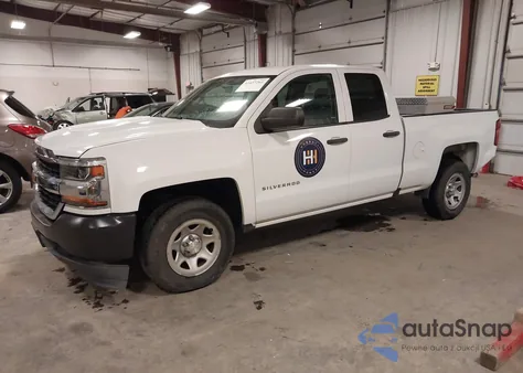 2018 Chevrolet Silverado 1500 Wt из США, поврежденный, VIN 1GCRCNEH1JZ147354